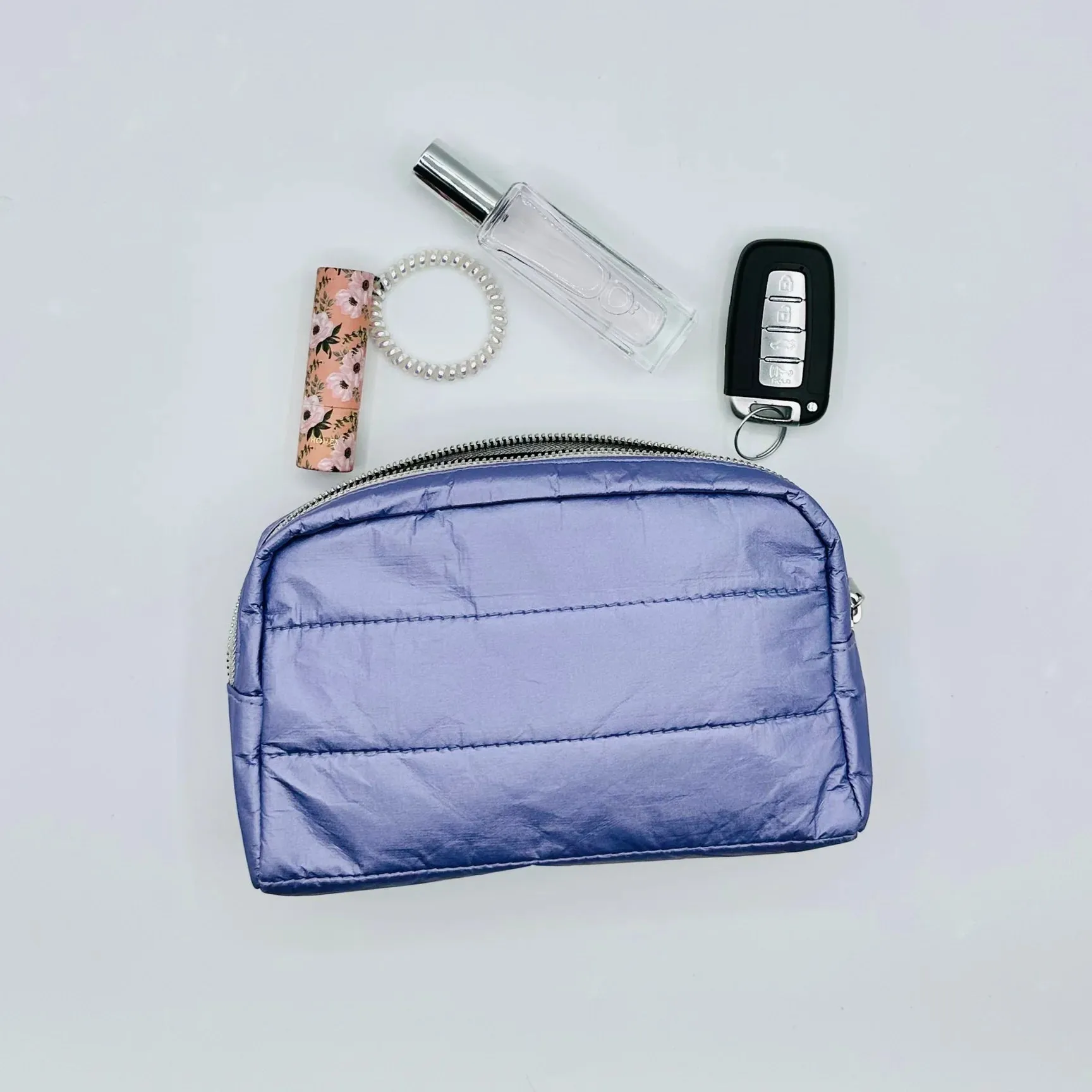 Mini Puffer Makeup Pouch/Clutch