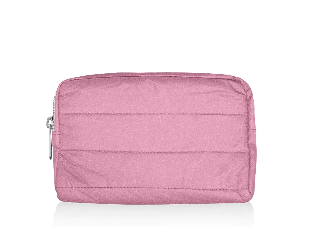 Mini Puffer Makeup Pouch/Clutch
