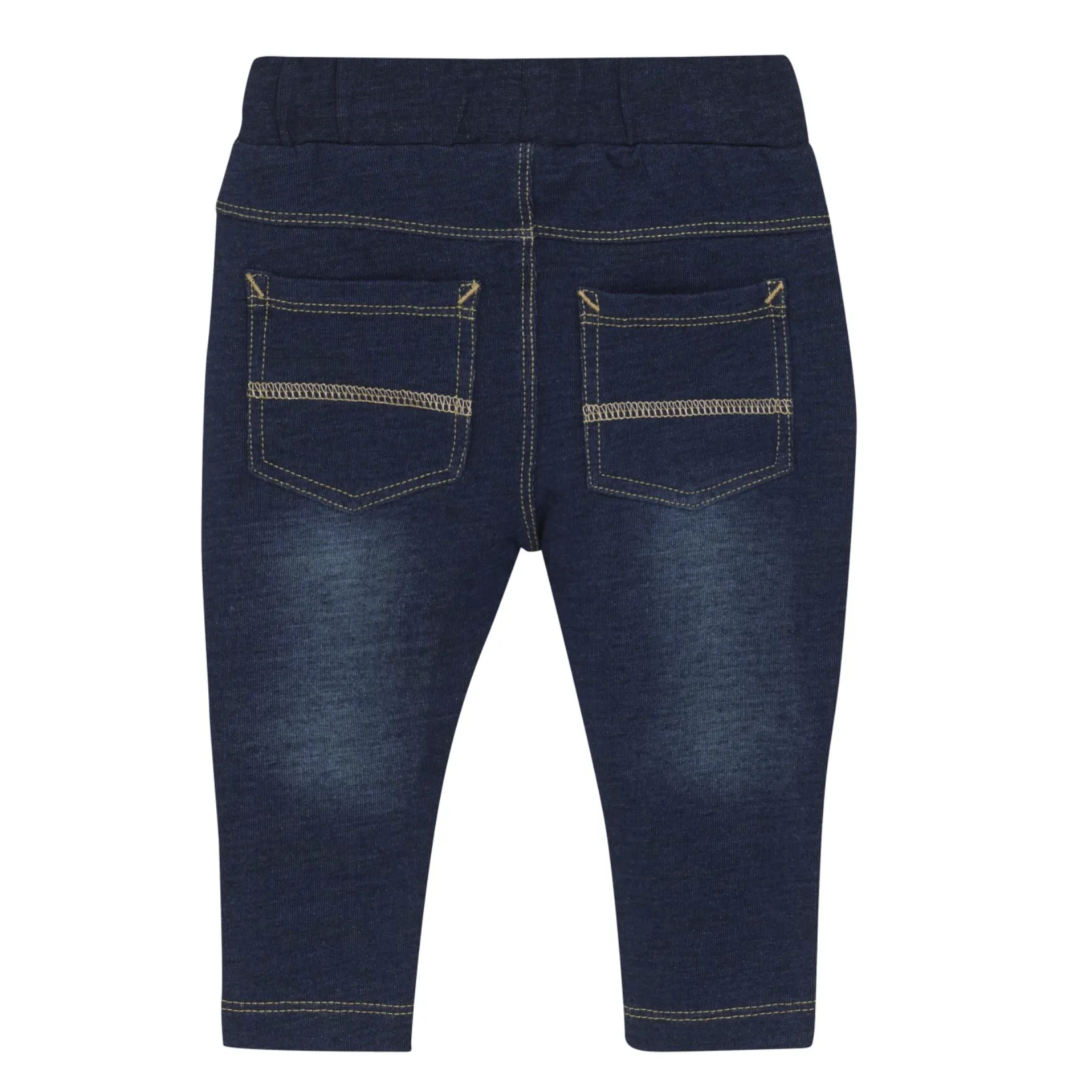 Minymo Sweat Denim Leggings-Parisian Night