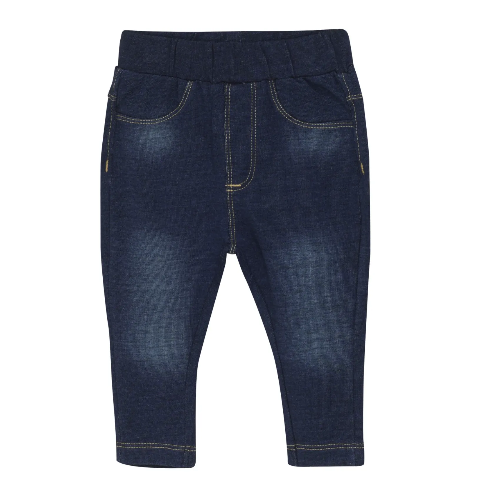 Minymo Sweat Denim Leggings-Parisian Night