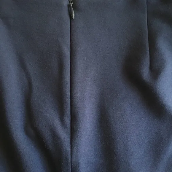 MM Lafleur Greenpoint Navy Blue Pencil Skirt Size 4
