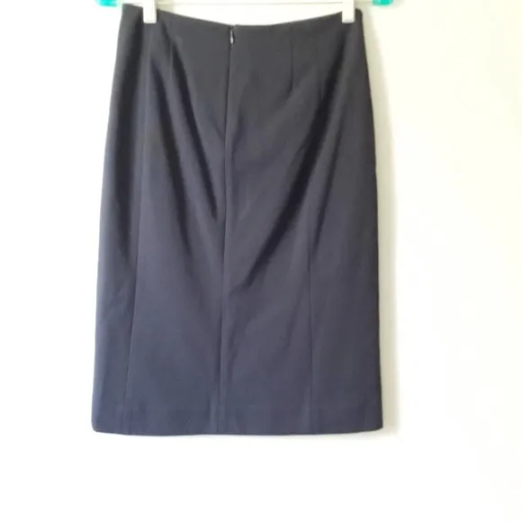 MM Lafleur Greenpoint Navy Blue Pencil Skirt Size 4
