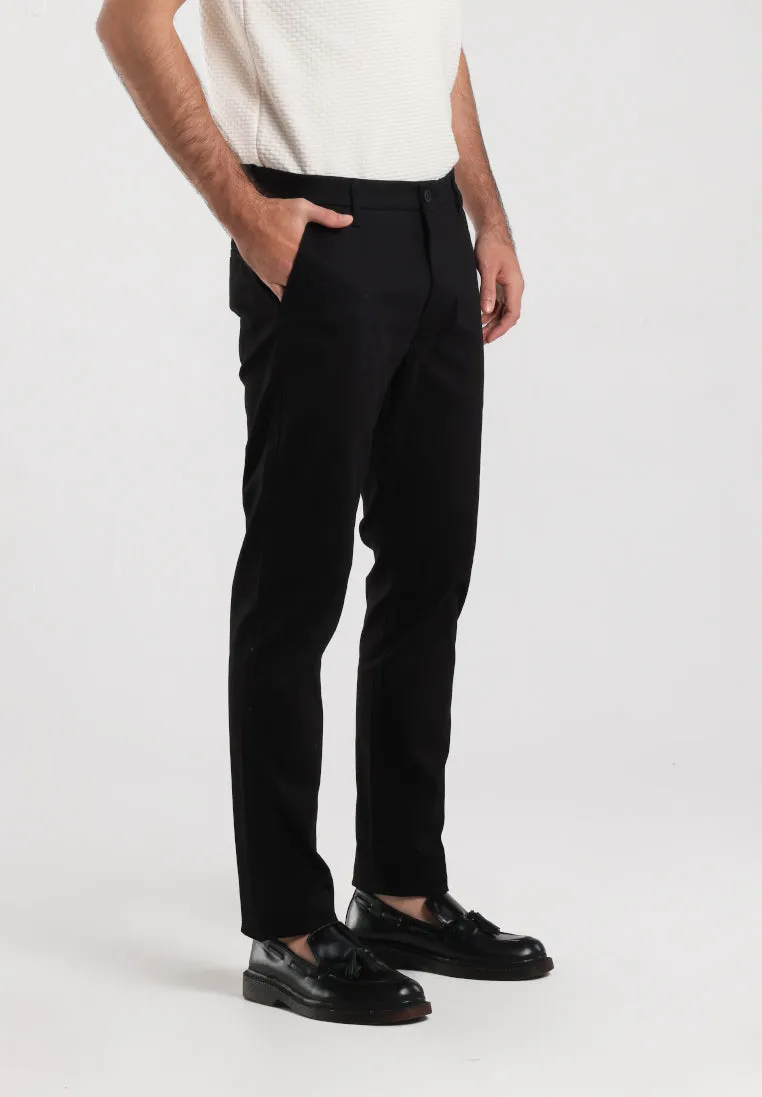 MOC - Celana Panjang Chinos Pria Renviggo - Black