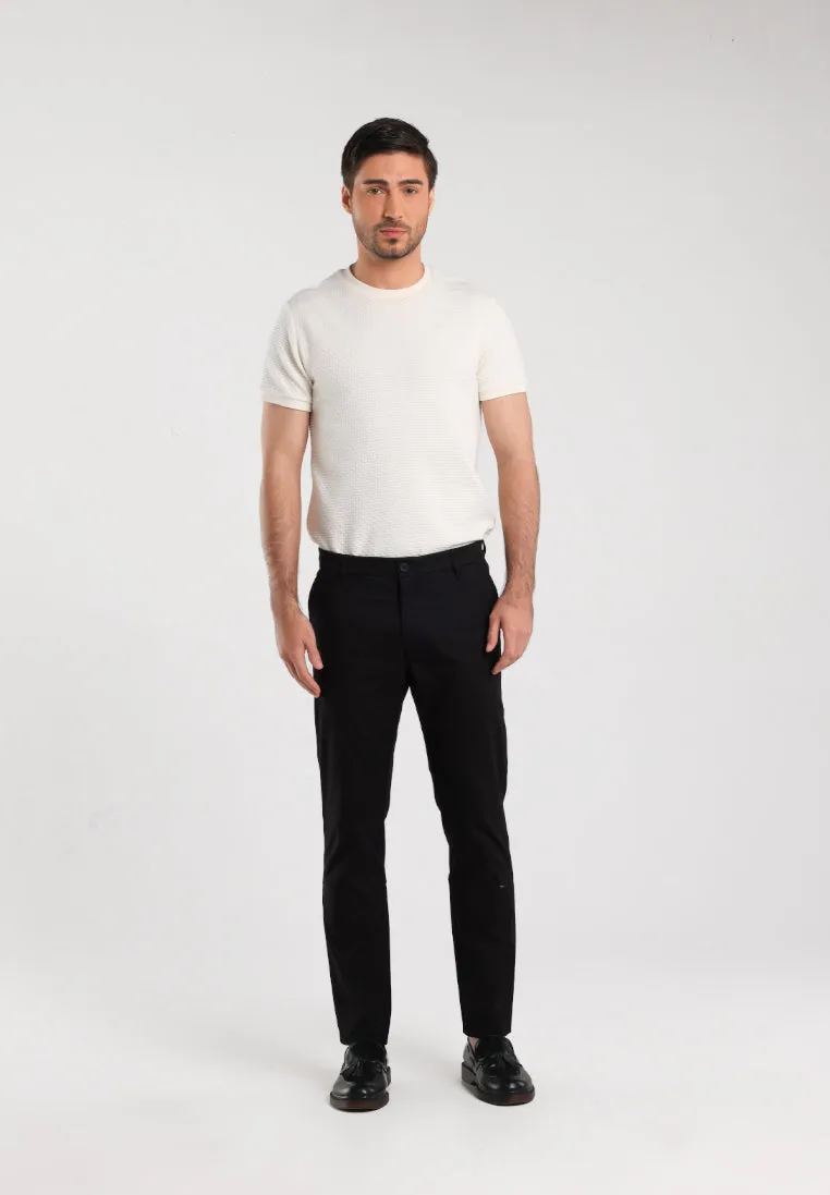 MOC - Celana Panjang Chinos Pria Renviggo - Black