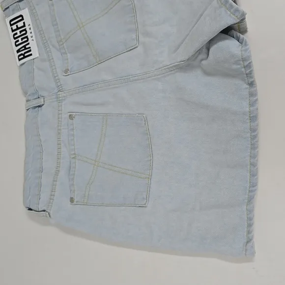 MOM SHORT STONEWASH