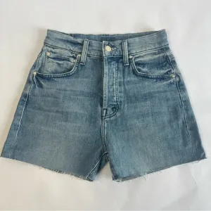 MOTHER High Waisted Hiker Hover Cut Off Shorts