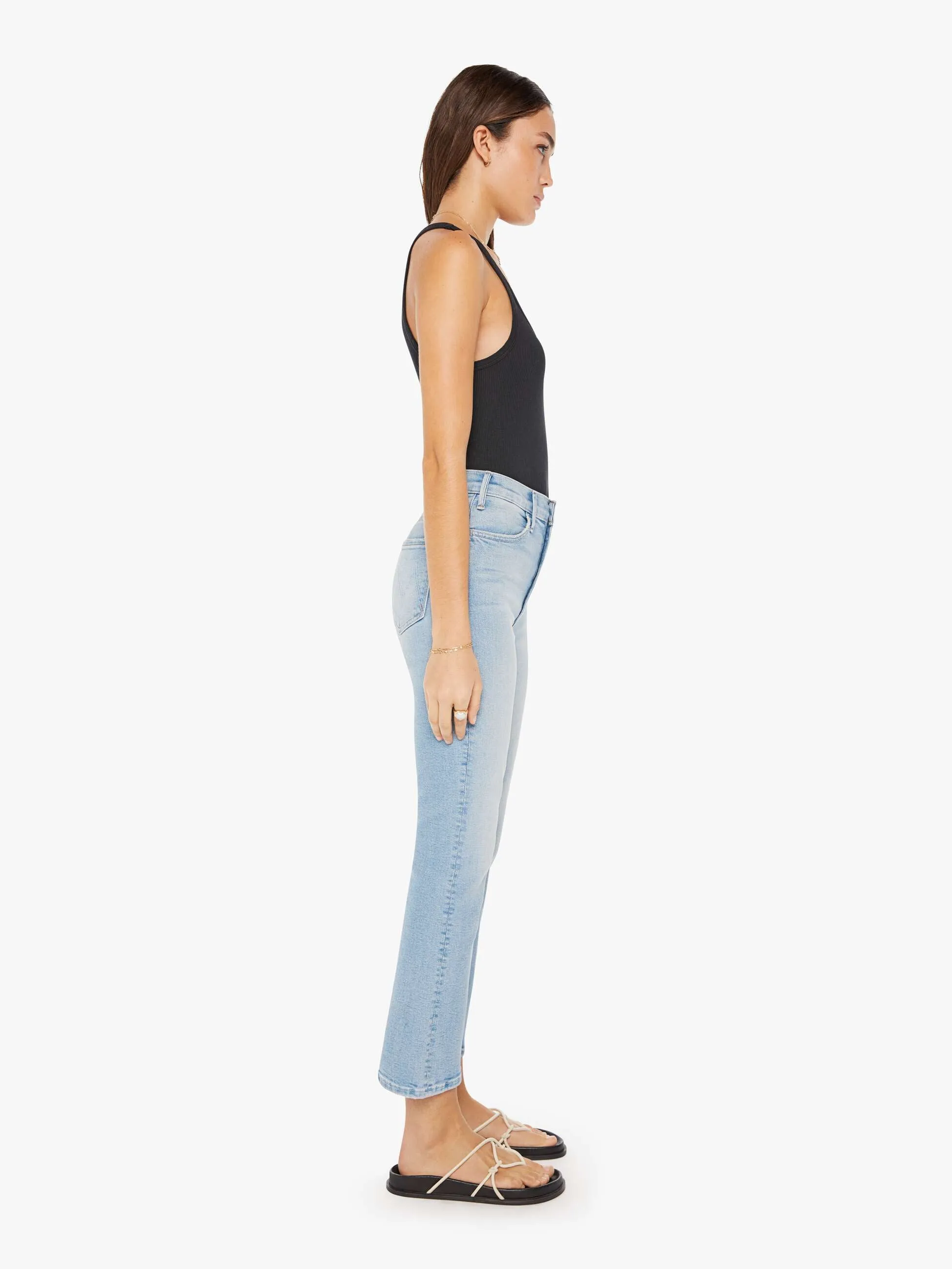 MOTHER Hustler Ankle Jeans
