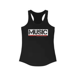 MUSIC Passion Feeds My Soul Racerback Tank Top