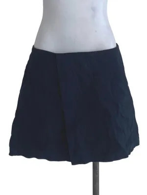 Navy Blue High Waisted Shorts