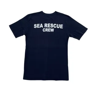 Navy Crew T-Shirts (Available in Round-Neck & V-Neck)