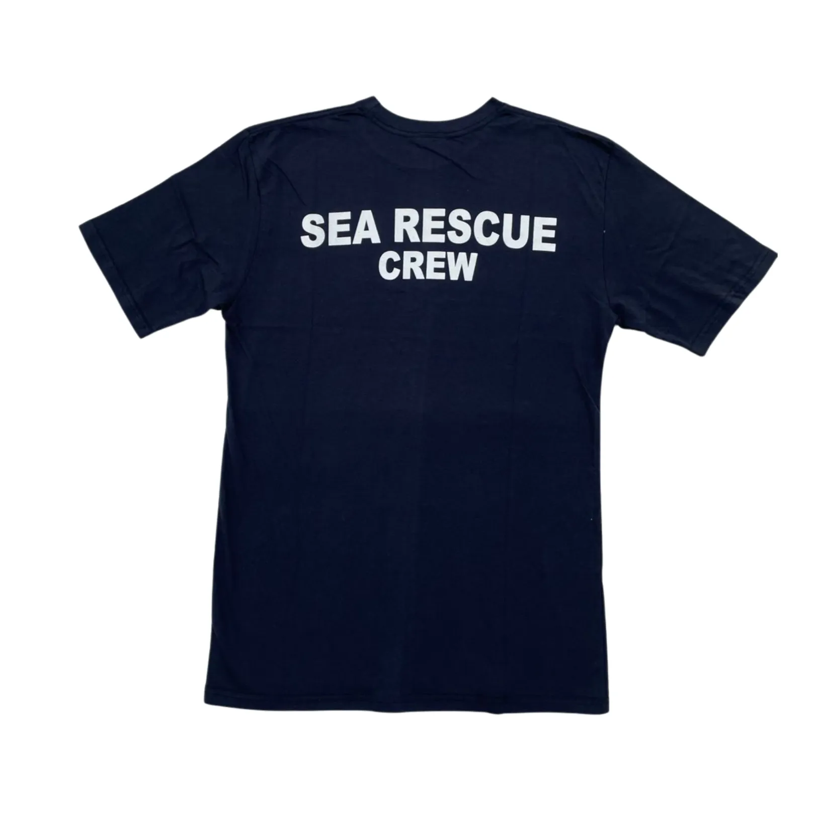 Navy Crew T-Shirts (Available in Round-Neck & V-Neck)