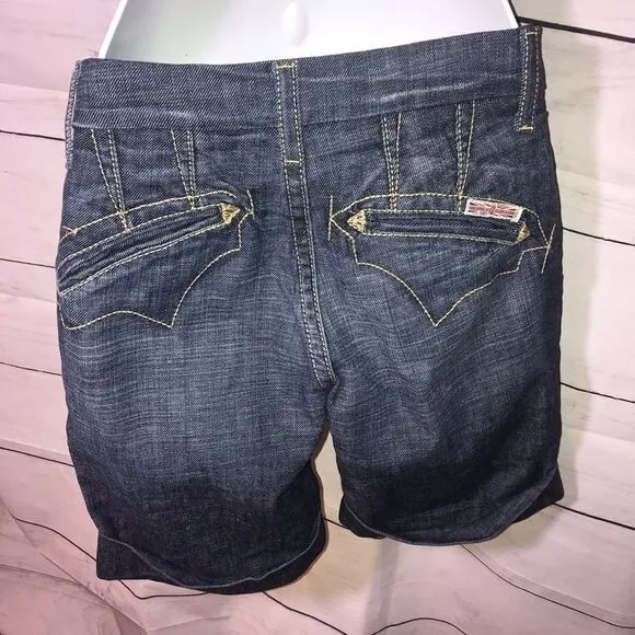 NEW! Hudson Rodeo Trouser Denim Short 24