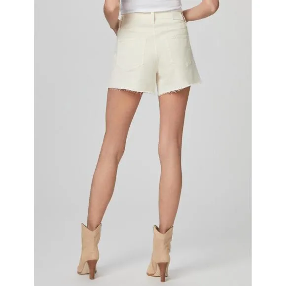 NEW PAIGE dani high waist denim short in light blonde