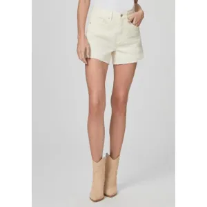 NEW PAIGE dani high waist denim short in light blonde
