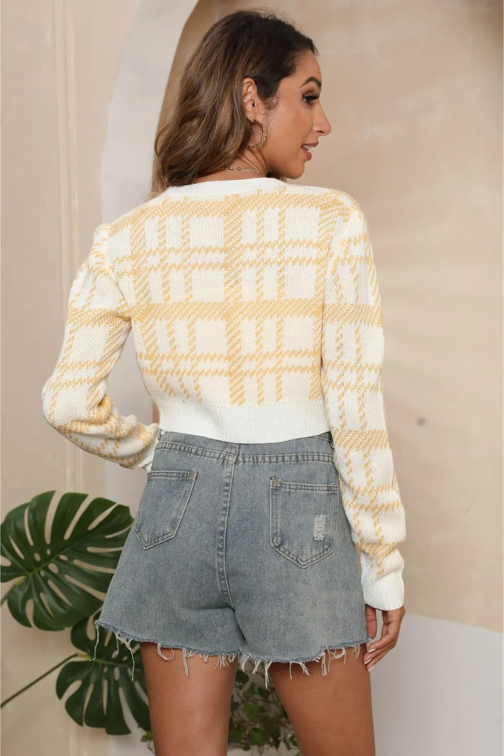 New York Minute Cropped Cardigan