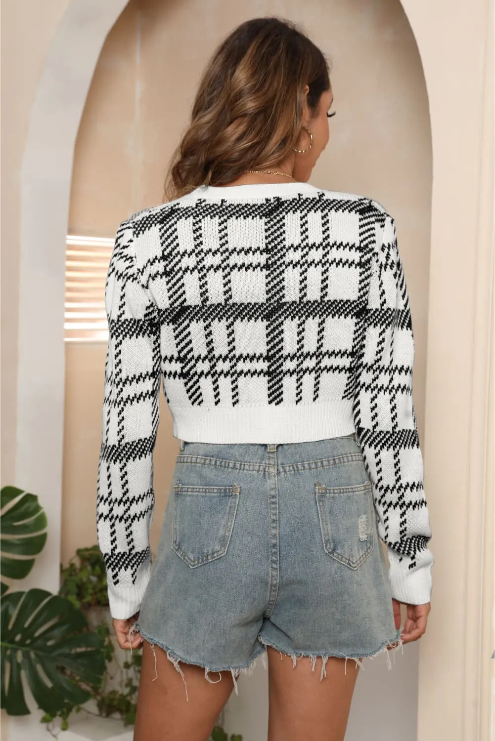 New York Minute Cropped Cardigan