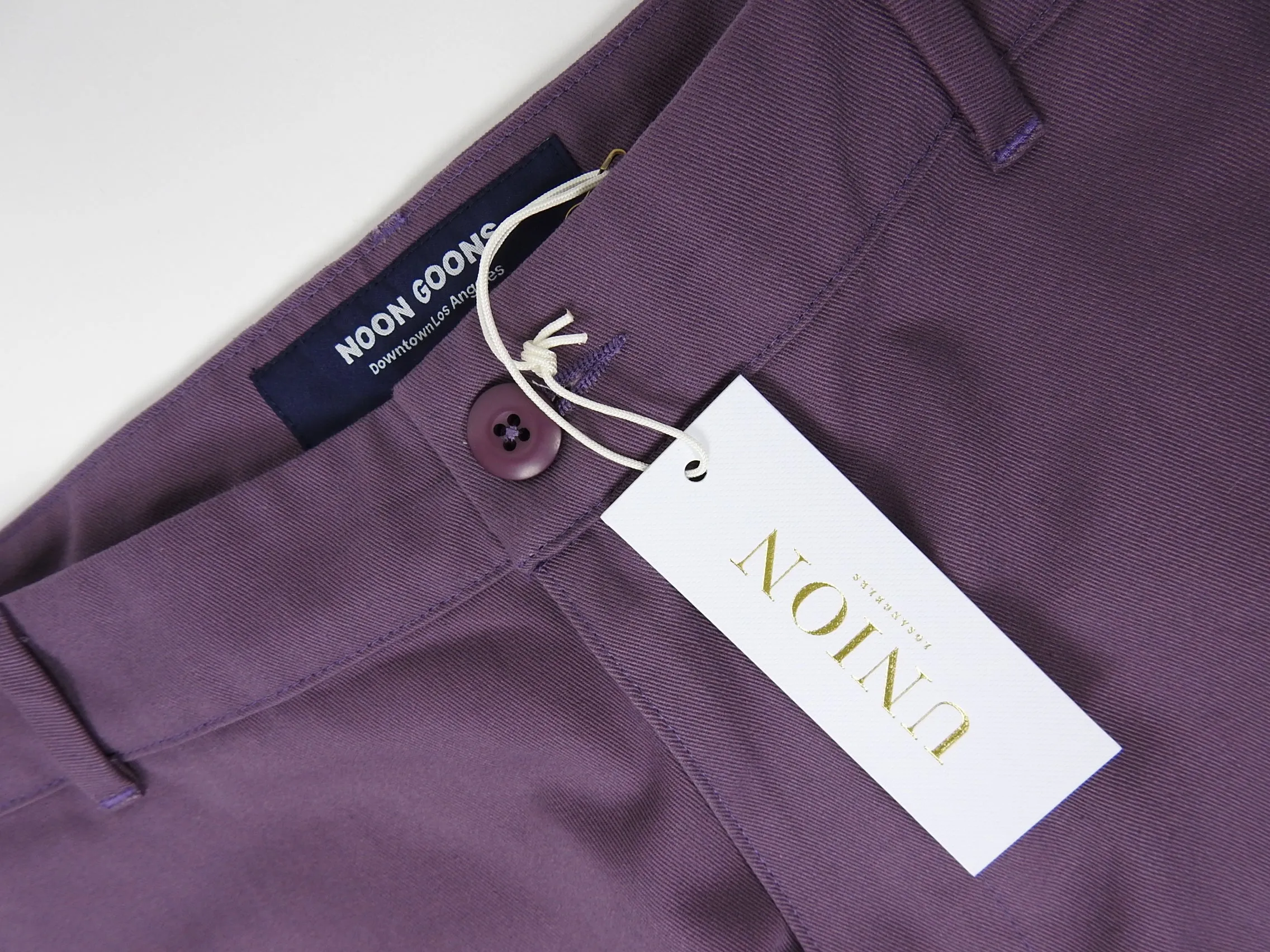 Noon Goons Purple Chino Size 32