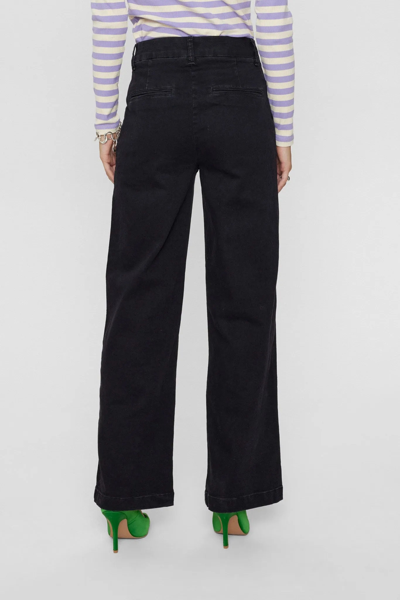 NUAMBER PANTS - Dark Grey Denim