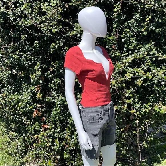 NWT Joe’s Distressed Bermuda Shorts In Halifax