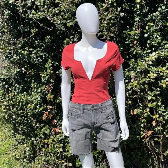 NWT Joe’s Distressed Bermuda Shorts In Halifax