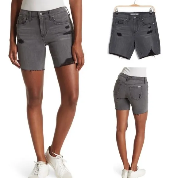 NWT Joe’s Distressed Bermuda Shorts In Halifax
