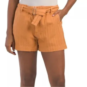 NWT KUT FROM THE KLOTH Justine BeltedTrouser Shorts