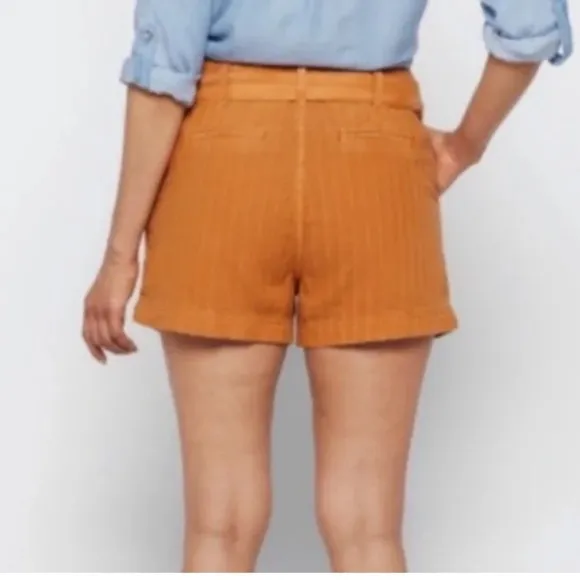 NWT KUT FROM THE KLOTH Justine BeltedTrouser Shorts