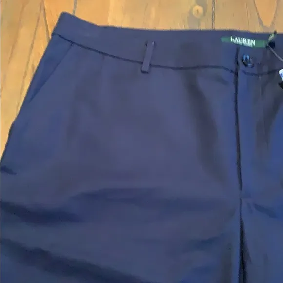 NWT Lauren Ralph Lauren ‘Capri Navy’ Bermuda Short