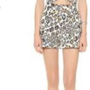 NWT Line &amp; Dot High Waisted Leopard Shorts Size S