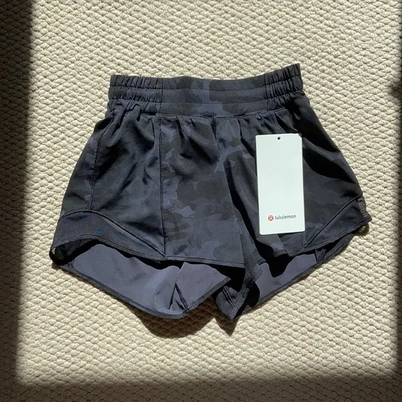 NWT lululemon Hotty Hot shorts