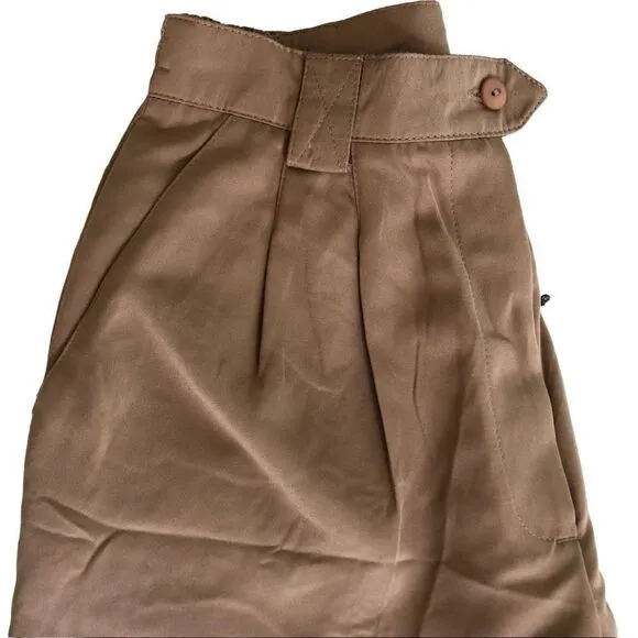 NWT VINTAGE Tail Pleated High Waisted Shorts #New Old Stuff