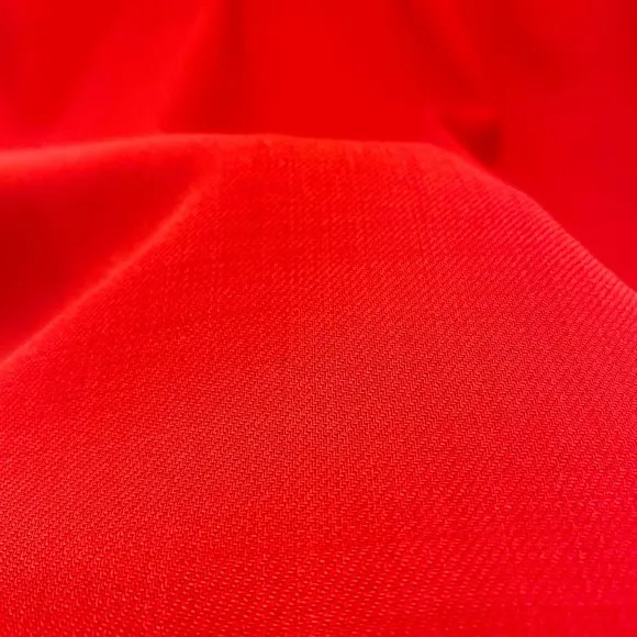 NWT Vintage Worth 100% Wool Red Pencil Skirt