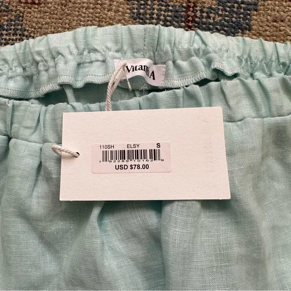 NWT Vitamin A Elsy Linen Short S