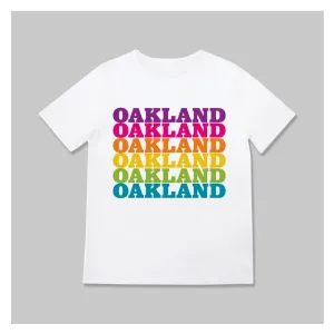 Oakland Rainbow Kids Tee (two colors)