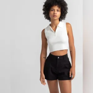 Obey Soho Women’s High Waisted Denim Shorts
