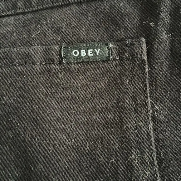 Obey Soho Women’s High Waisted Denim Shorts