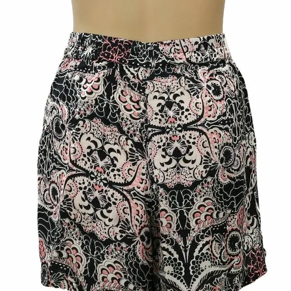 Odd Molly Anthropologie Floral Printed Shorts Pocket High Waisted M NWT 223129