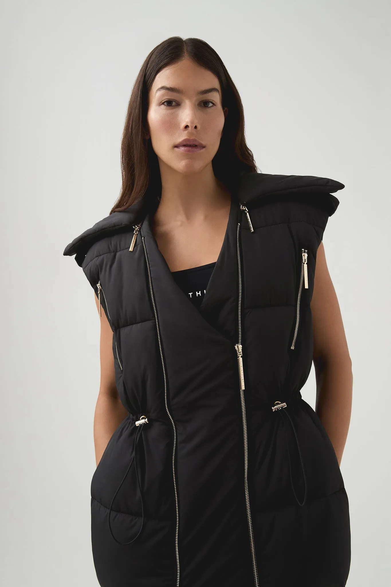 Oversized Puffer Vest 798