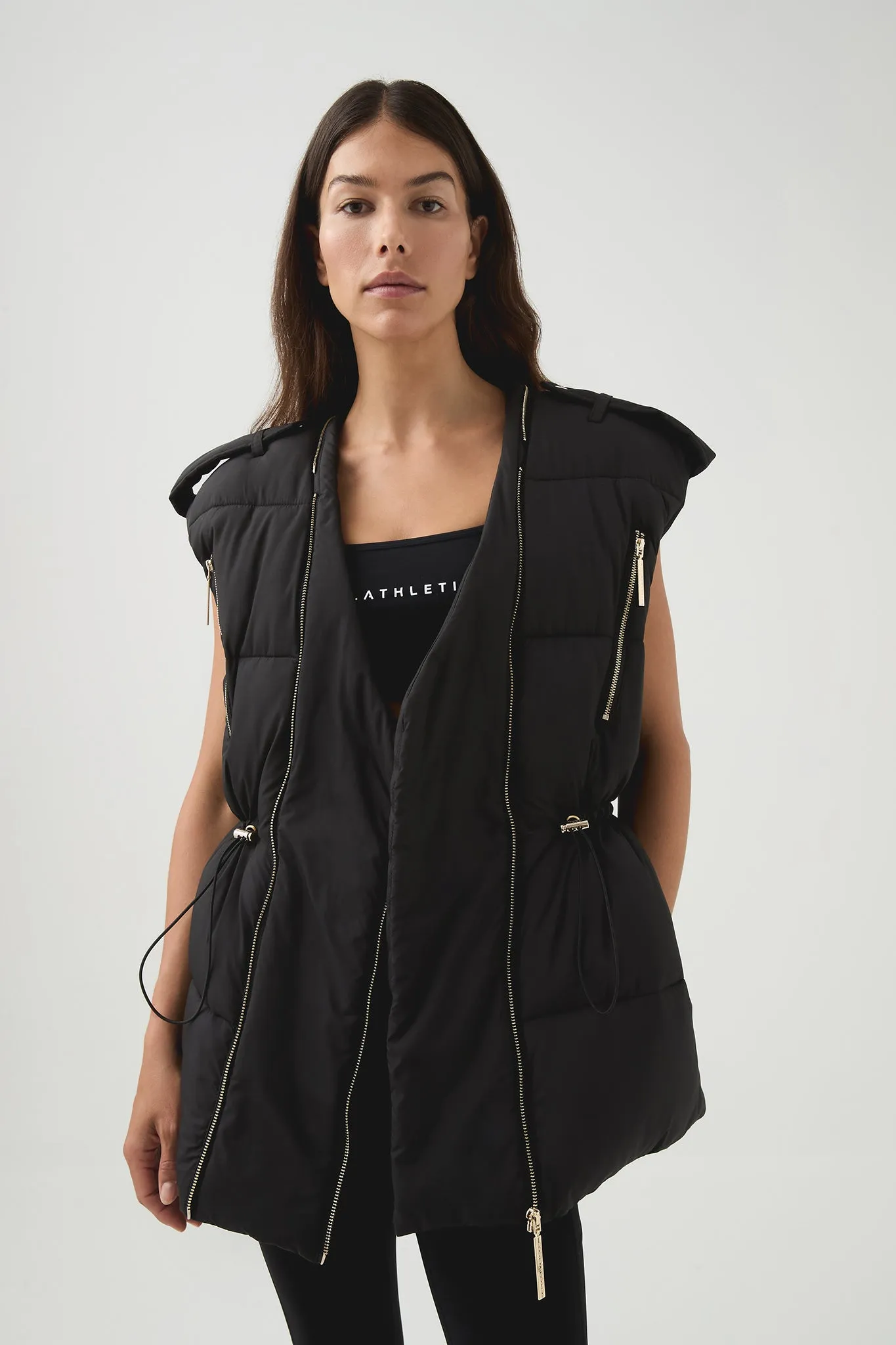 Oversized Puffer Vest 798