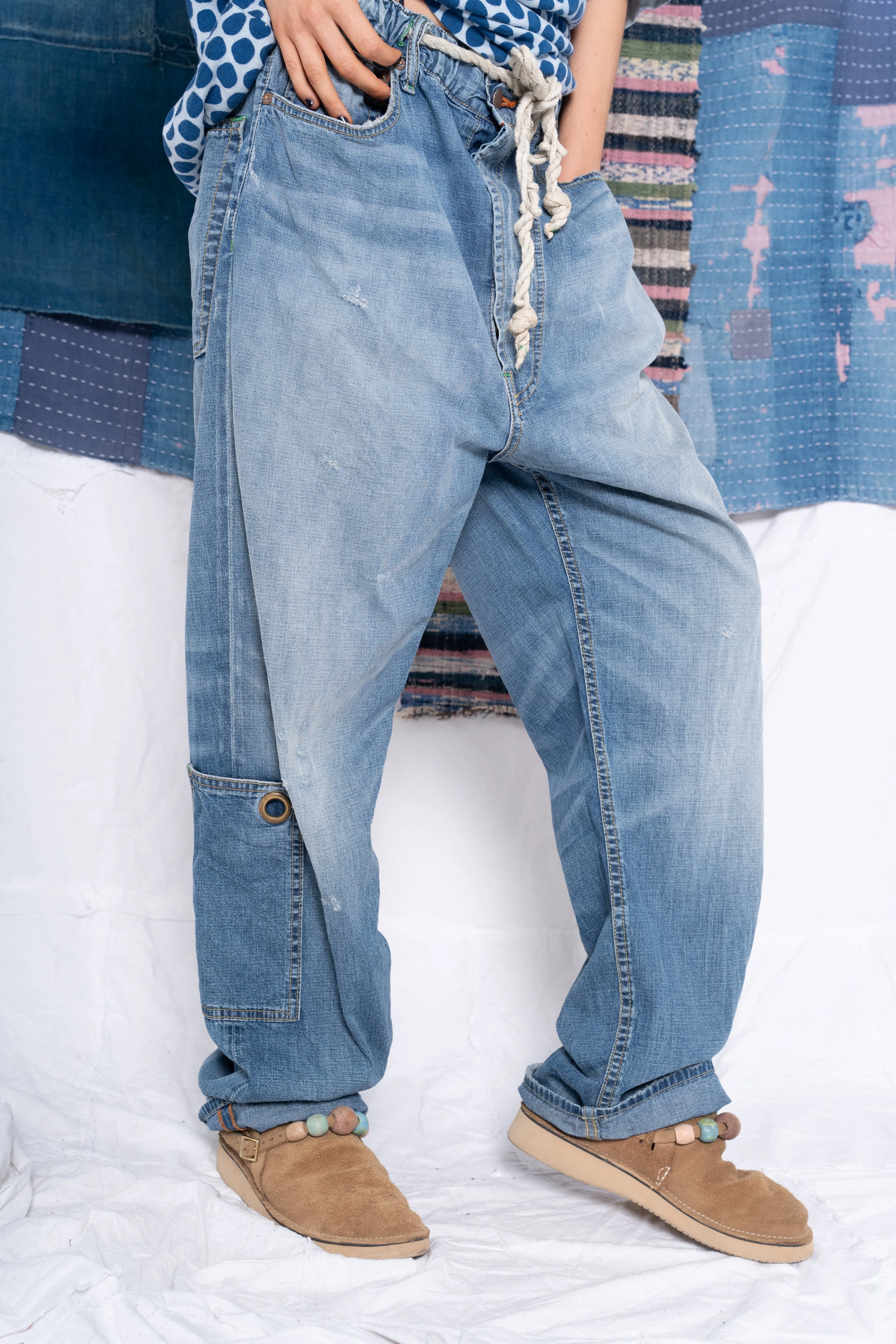 P68 Japanese Denim Sunfaded