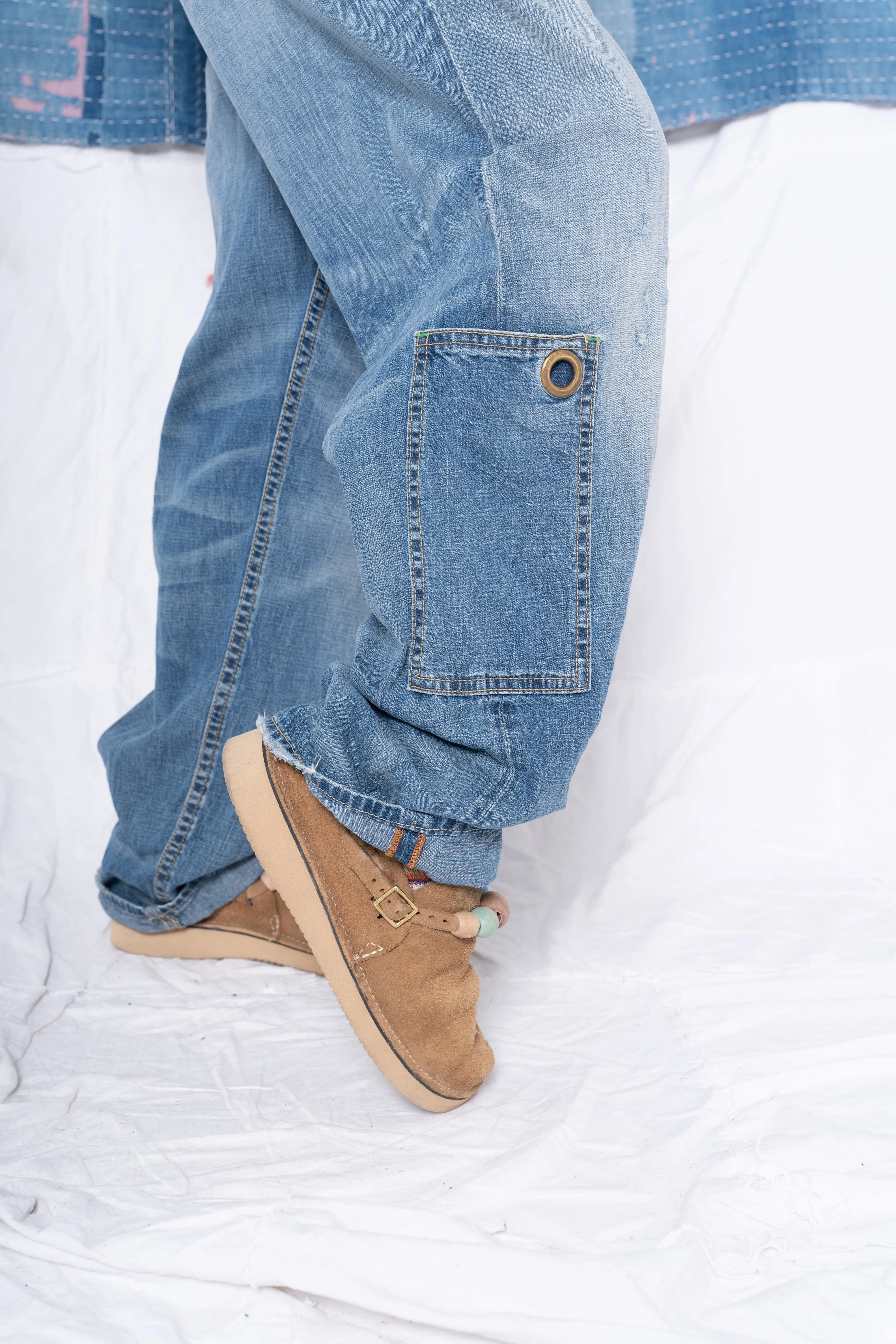 P68 Japanese Denim Sunfaded