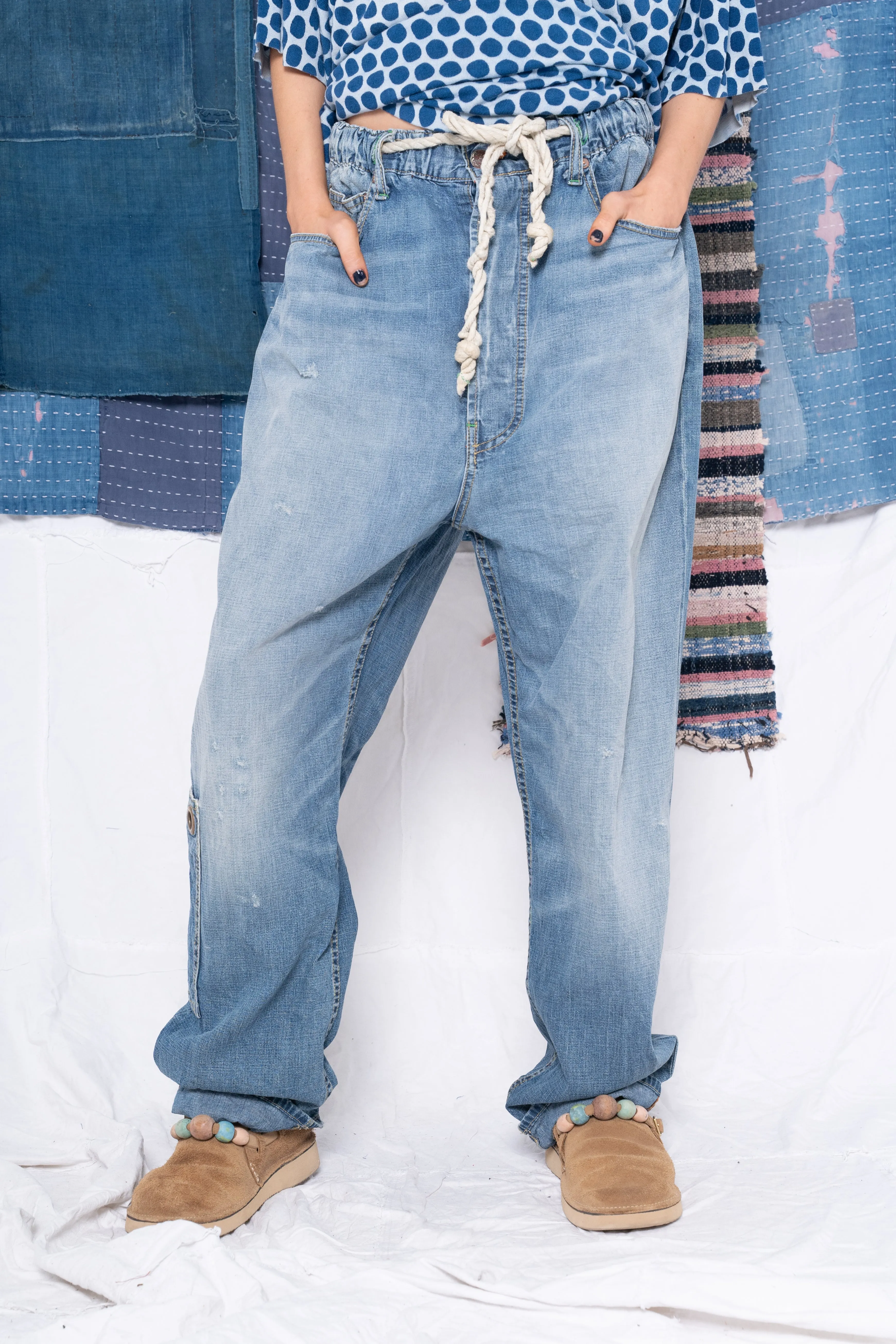 P68 Japanese Denim Sunfaded