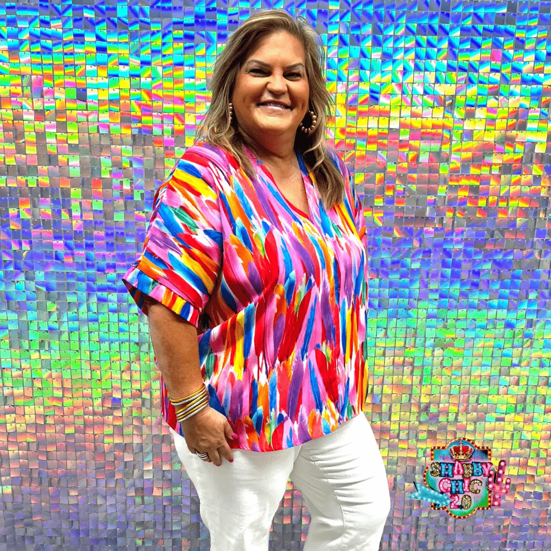 Painted Vacay Top