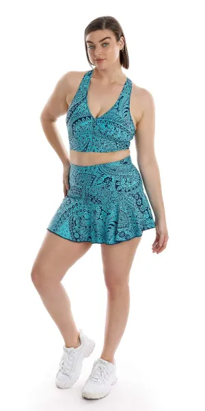 Paisley Tide Eco Skort