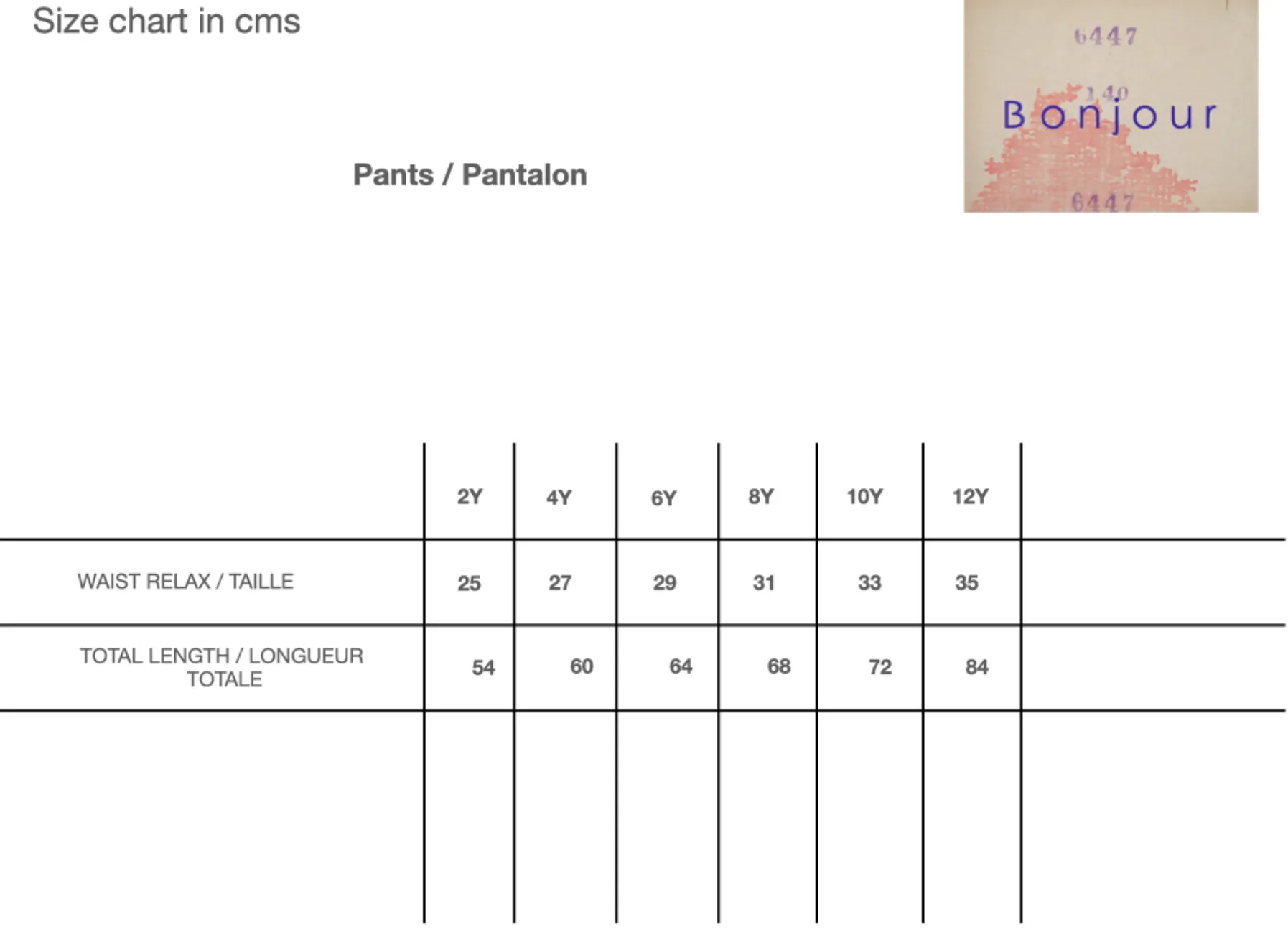 Pants  ivory denim