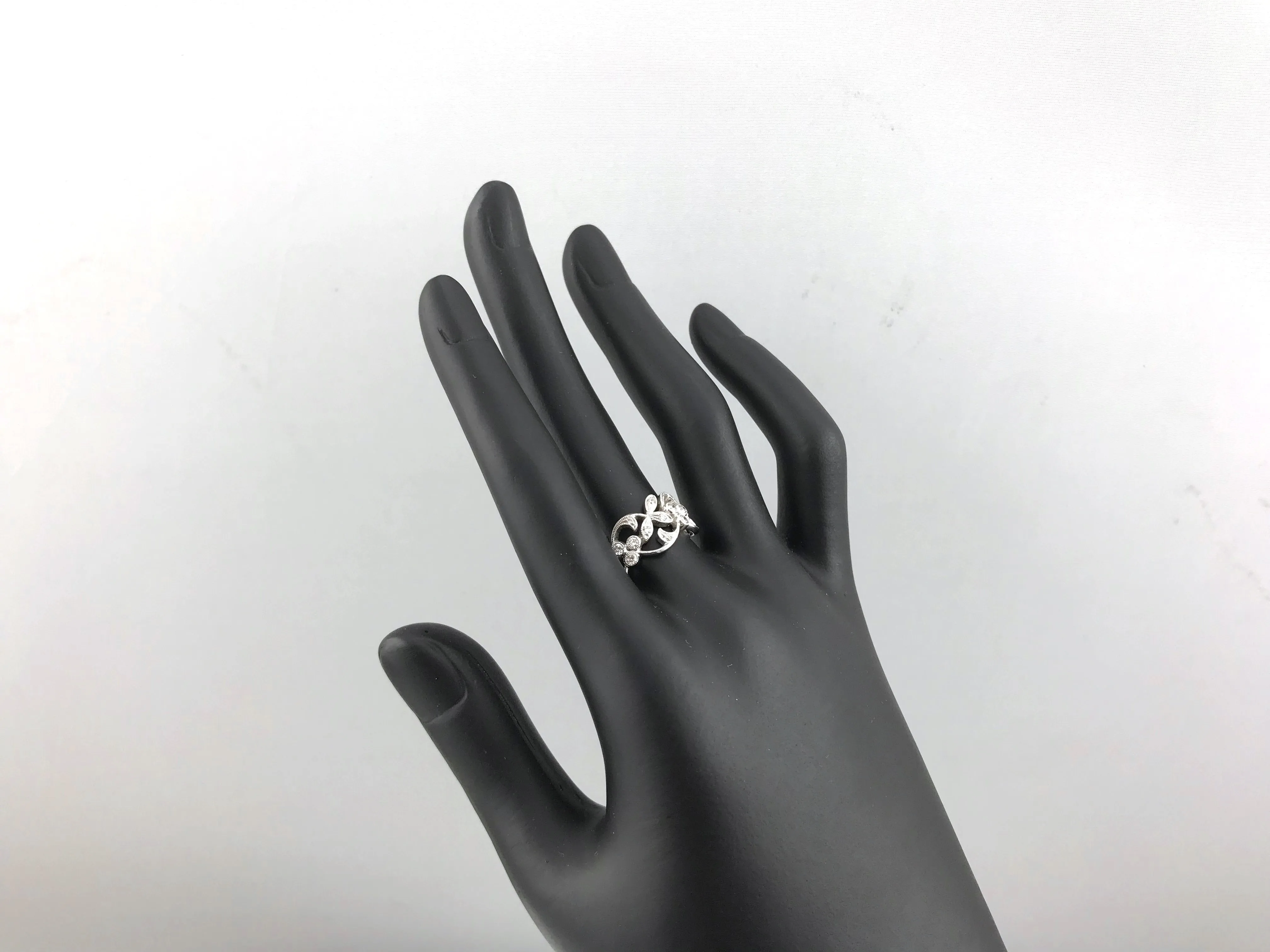 PARADE DESIGN Ladies 0.67CTW Diamond Eternity Designer Ring in 18K White Gold, New Item #bd0839-et