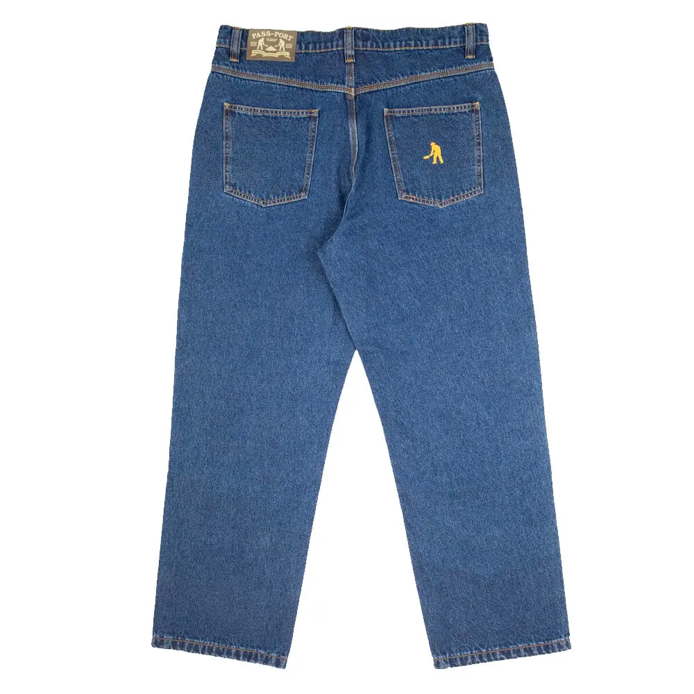 Pass~Port - Workers Club Jeans Washed Dark Indigo