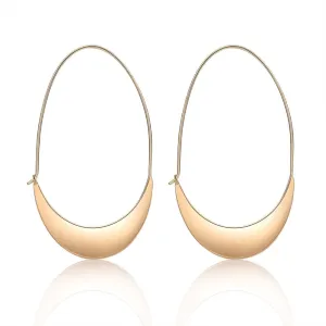 Personalized Non-Engraved Hoop Earrings