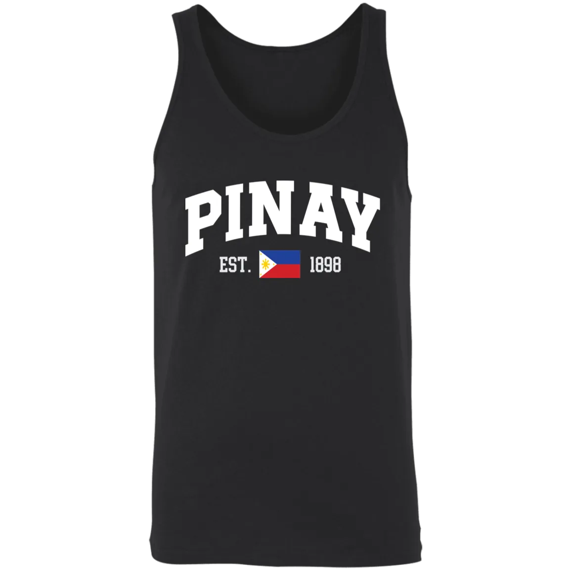 Pinay Est 1898 Unisex Cotton Tank Top