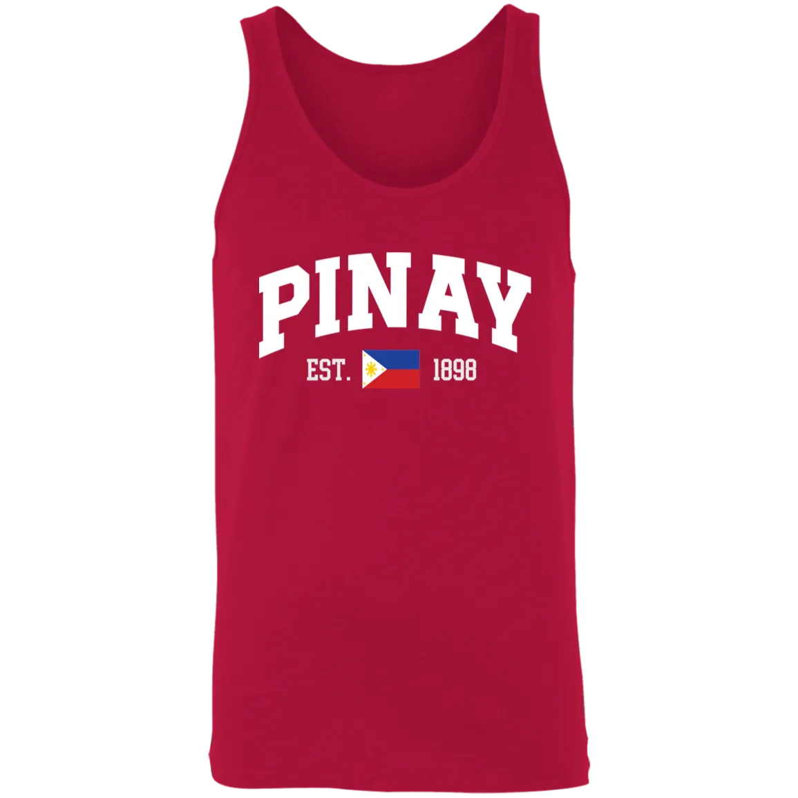 Pinay Est 1898 Unisex Cotton Tank Top